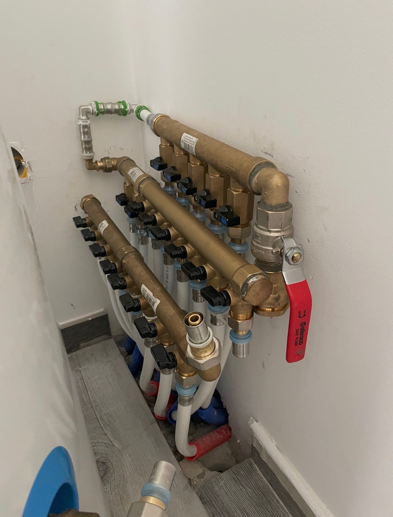 Installation clarinette plomberie