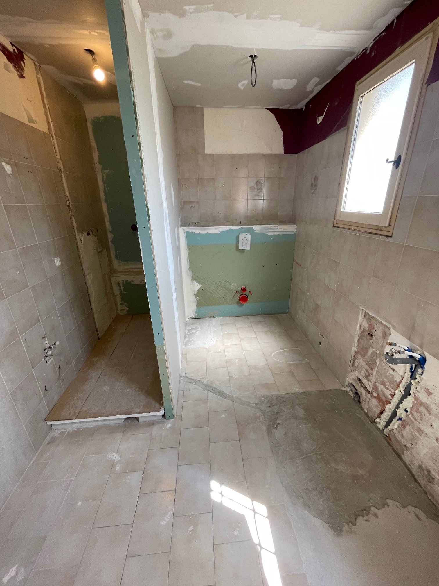 Avant rénovation salle de bain Martigues